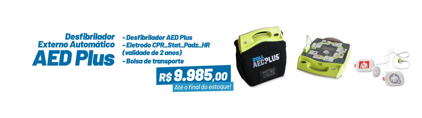 Promo AED plus com bolsa